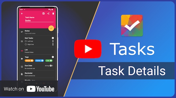 Task details - YouTube